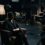 Effet cinéma sur un plateau de tournage audiovisuelle